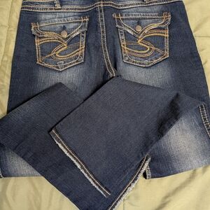 Silver Jeans Dark Blue Boot Cut Denim